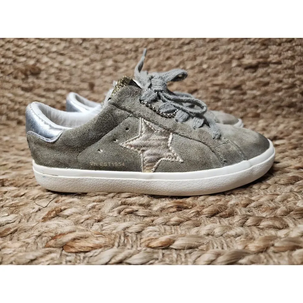 Vintage Havana Kids Susu - Gray Suede Shoes Size 13 School Casual